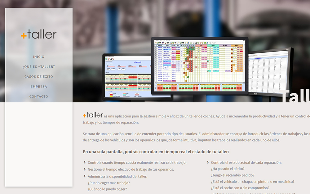 Diseño página web - +Taller