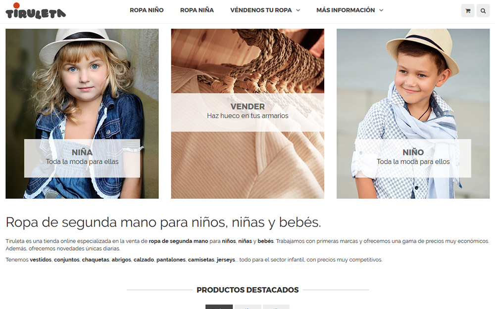 Tienda online - Tiruleta