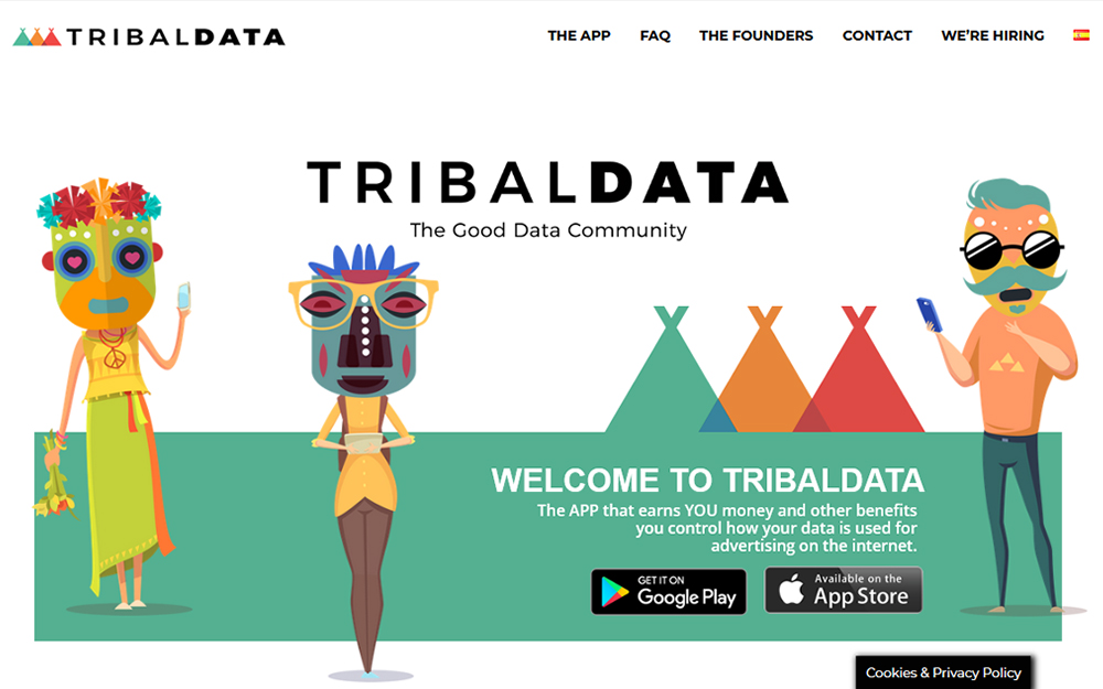 Diseño página web - TribalData