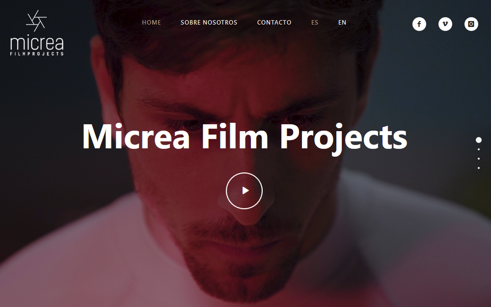 Diseño página web - Micrea