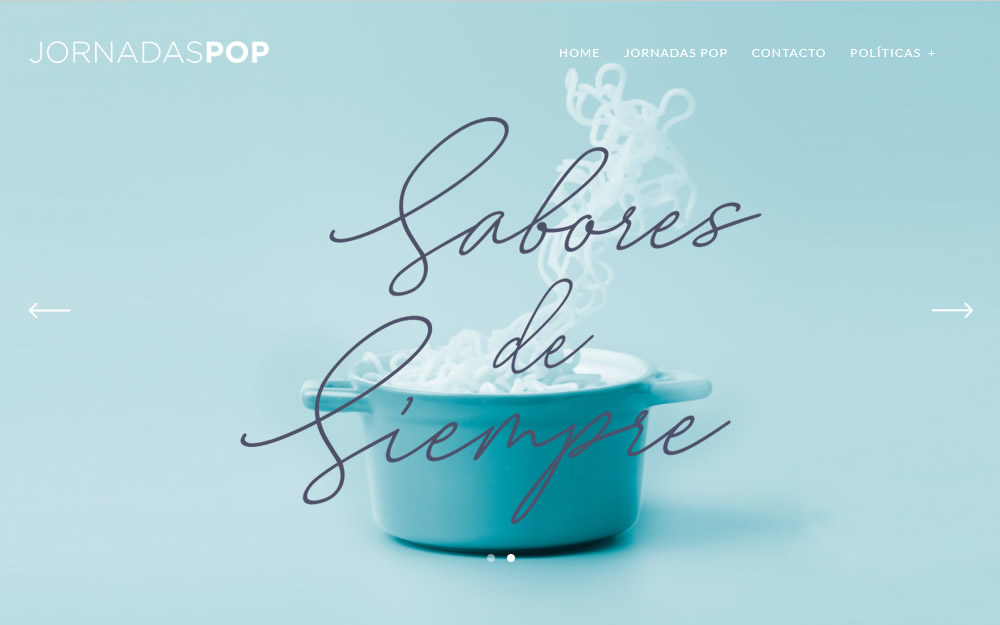 Diseño Web - Jornadas POP